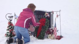 On a cold Saturday afternoon, Gold Star Mother Barbara Bilbrey went to her fallen hero son’s grave to place a wreath in his honor. Twenty-one-year-old Army Specialist Charles E. Bilbrey Jr. was killed on July 26, 2007, when a makeshift bomb exploded near his vehicle in Saqlawiyah, Iraq, in Operation Iraqi Freedom. He had volunteered for the mission that claimed his life. The 2005 Owego Free Academy (OFA) graduate is the recipient of the Bronze Star Medal and Purple Heart. OFA Principal Ronald Pierce said that Specialist Bilbrey left a lasting legacy of patriotism, respect and leadership at the school.  The Gold Star Bilbrey Family, Charles and Barbara, and sister Shannon and brother Patrick, also placed a wreath at the entrance to St. Patrick's Cemetery in the Town of Tioga as part of Wreaths Across America in Tioga County and the Valley.  Here is the meaning of Wreaths Across America Day from Gold Star Mother, Mrs. Barbara Bilbrey:  “We recently marked the 12th year since we lost Charlie. I retired as an obstetric nurse at Lourdes Hospital in Binghamton. Now I’m with the Tioga County Health Department.  “Even after 12 years Charlie is the first thing I think of in the morning and the last thought I have at night.   “For anyone who has suffered a loss, the Christmas season can be very difficult to get through.  “This brief time during the Christmas season gives us all a small moment to pause during the holiday season and reflect on the service members, past and present, who have served our country and the families who are passing the holiday season without them. It has been part of our holiday plans since Charlie has died.” Parents Barbara and Charlie Bilbrey were expected to travel to Fort Stewart, Ga. to participate in the Warrior’s Walk on Saturday, Dec. 14. For the 12th year, families from across the nation pay their respects and grieve the loss of 3rd Infantry Division Soldiers including their son, Charles Bilbrey, at the Wreaths for Warriors Walk. It’s an annual event that began in 2007 with the goal of placing a Christmas wreath at the memorial of each and every Fallen Soldier along the Warriors Walk in coordination with Wreaths Across America as a solemn memorial service.  Barbara Bilbrey says the event is a reminder to Soldiers across the spectrum that their selflessness in defending our nation is never forgotten and always appreciated.