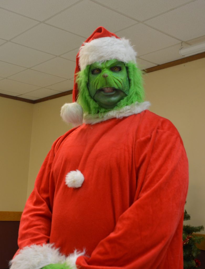 Grinch visits Candor for annual breakfast