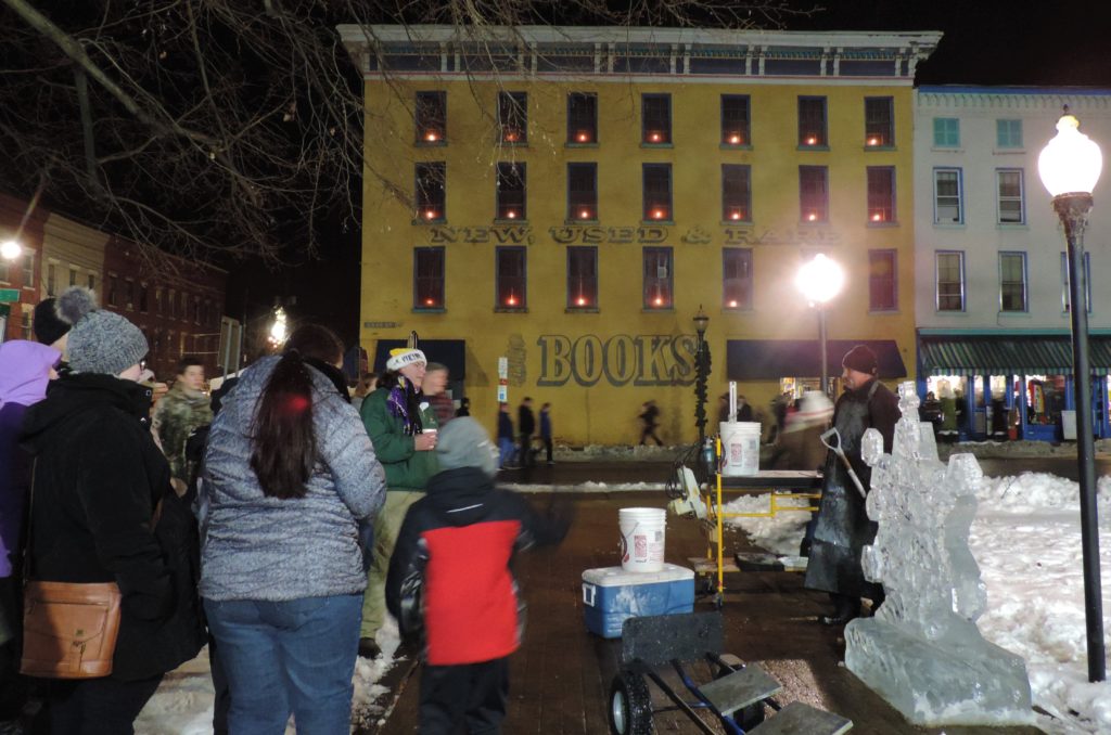 Lights on the River; held Dec. 6 in downtown Owego