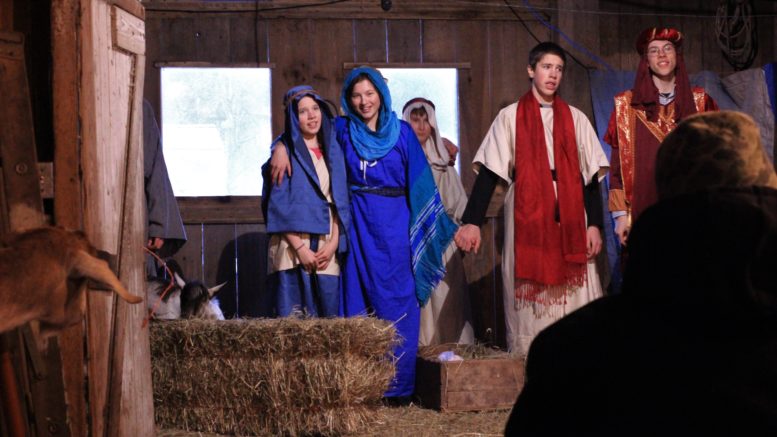 Live Nativity reflects the true spirit of Christmas