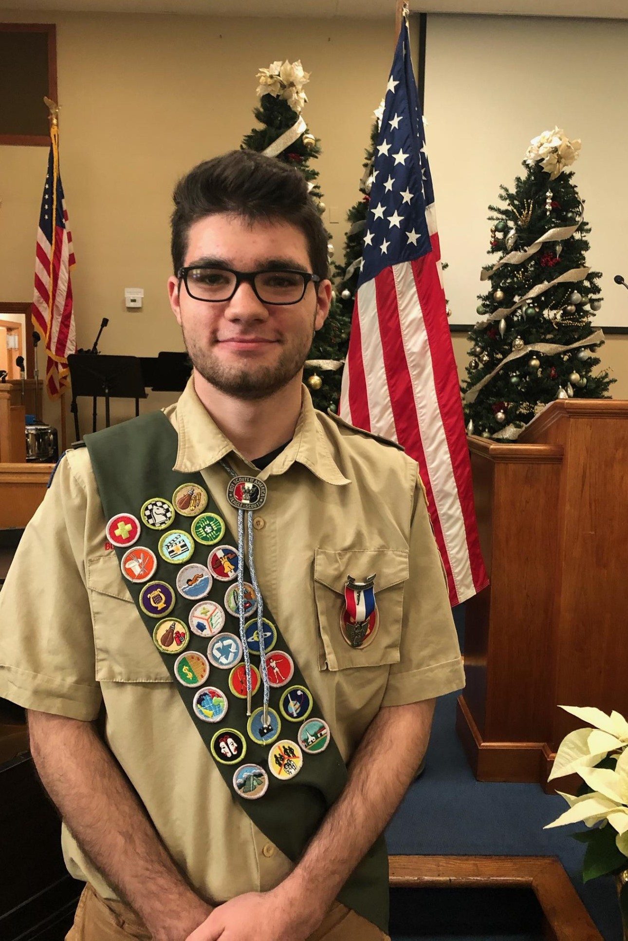 Eagle Scout project benefits Candor American Legion Owego Pennysaver Press