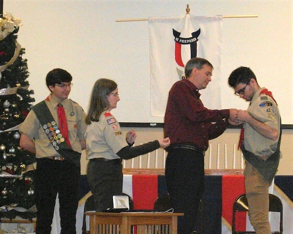 Eagle Scout project benefits Candor American Legion