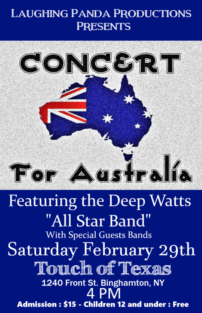 Musicians unite for Australia