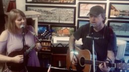 First Friday at the Black Cat Gallery