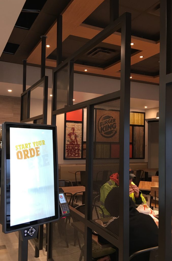 New Burger King a sign of progress