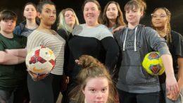 Theatre production brings soccer field to stage