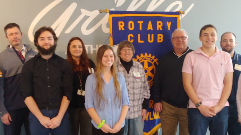 Scholarship Challenge Team visits Rotary