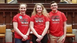Reality Check Youth meet with State Lawmakers at the Capitol