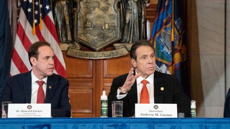 Governor announces state will provide hand sanitizer to New Yorkers, free of charge