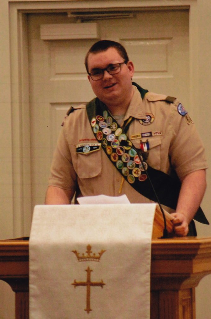 Steven Babel earns rank of Eagle Scout