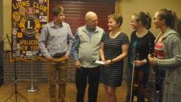 Apalachin Lions support student fundraising efforts