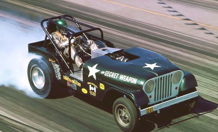 Collector Car Corner - Those wild, incredible Jeep funny cars and the first ever consumer Jeep
