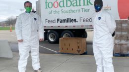 Owego Rotary stands with community partners