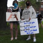 Candlelight vigil held in Owego for George Floyd