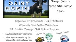 Tioga County’s Ag Group to host free dairy drive thru event on June 24