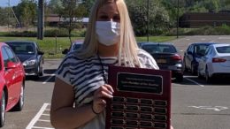 Kylie Holochak recognized by Public Health