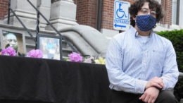 Candlelight vigil held in Owego for George Floyd