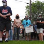 Candlelight vigil held in Owego for George Floyd