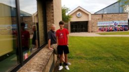 OFA grad and his dad