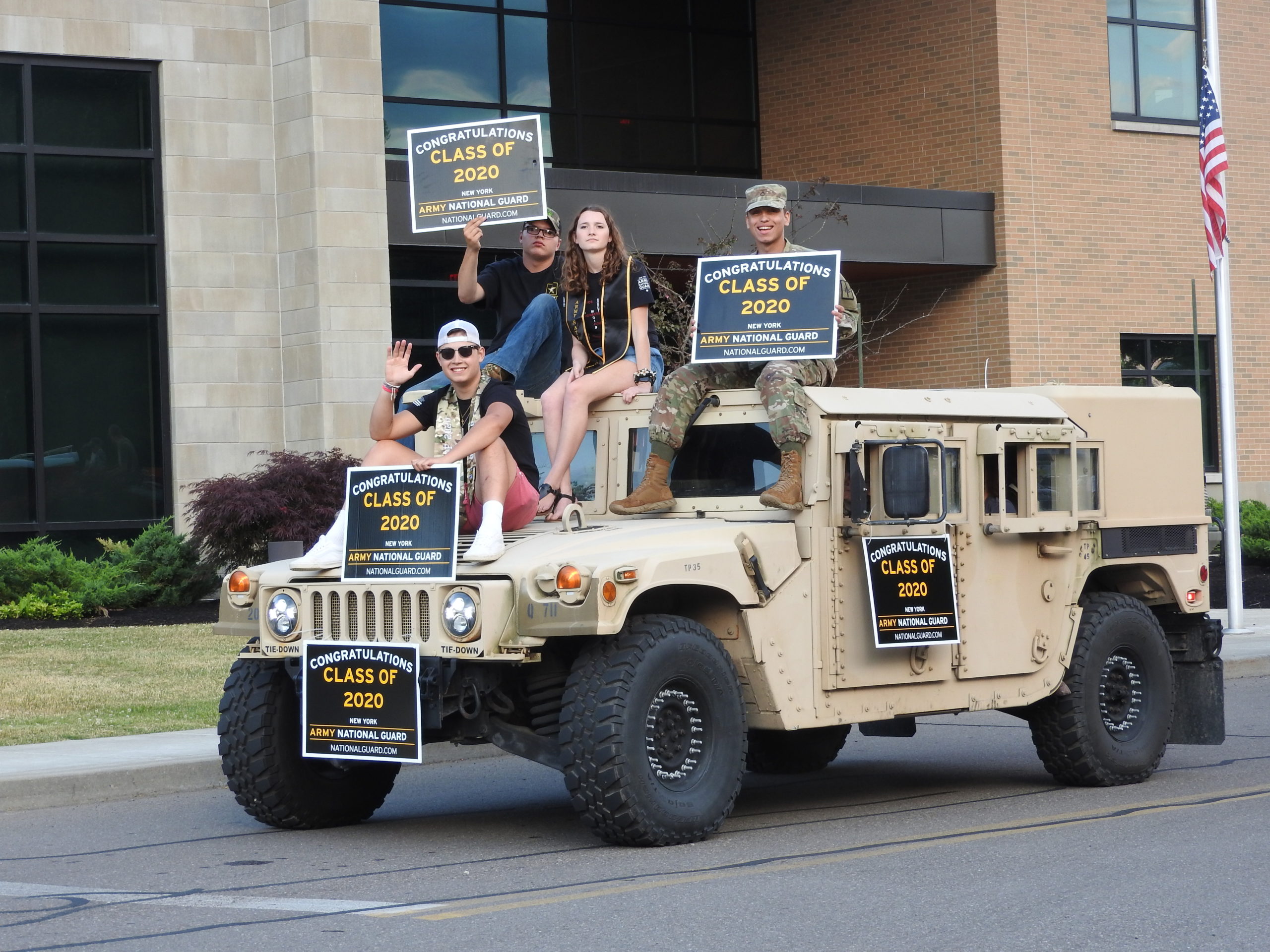 OFA's Class of 2020 celebrates with spirited parade