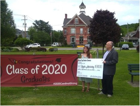 Newark Valley High School Graduate and Salutatorian awarded NTCC scholarship