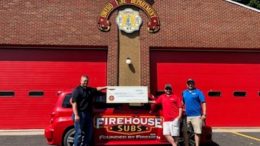 Hose Team Kicks Off Steamer Effort with Fire House Subs
