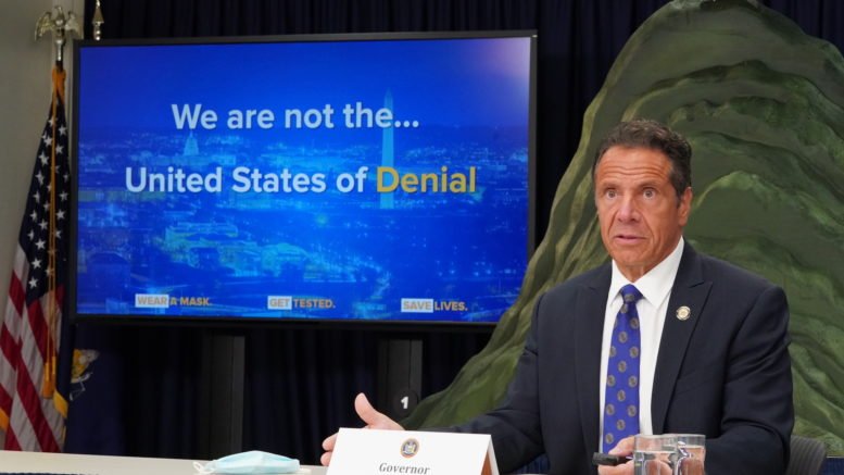 Governor limits Phase III reopening; cancels New York State Fair