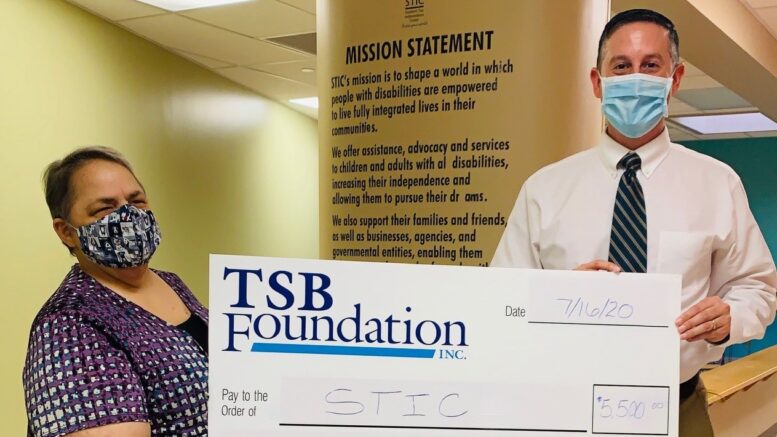 Tioga State Bank’s TSB Foundation donates to Southern Tier Independence Center