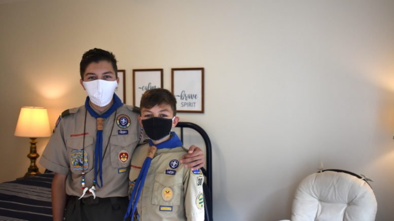 Scout lends a hand to the homeless