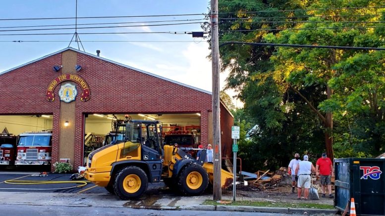 Hose Team making progress on steamer project