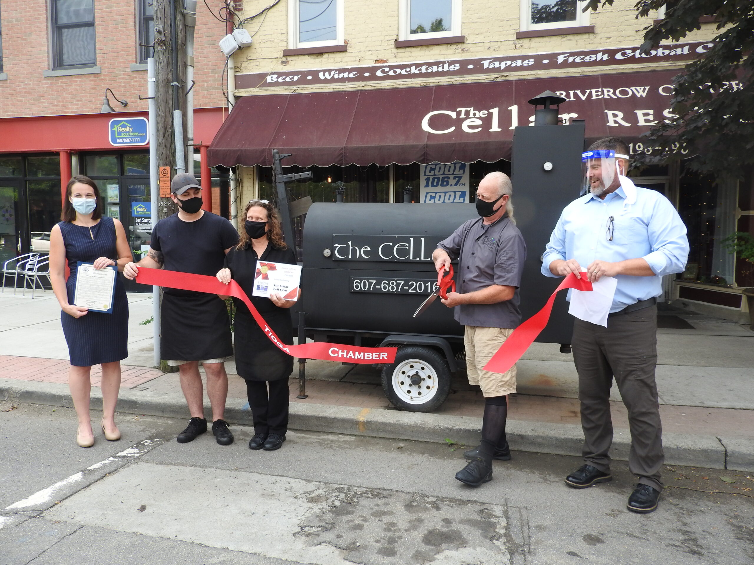 Cellar Restaurant holds grand reopening Owego Pennysaver Press