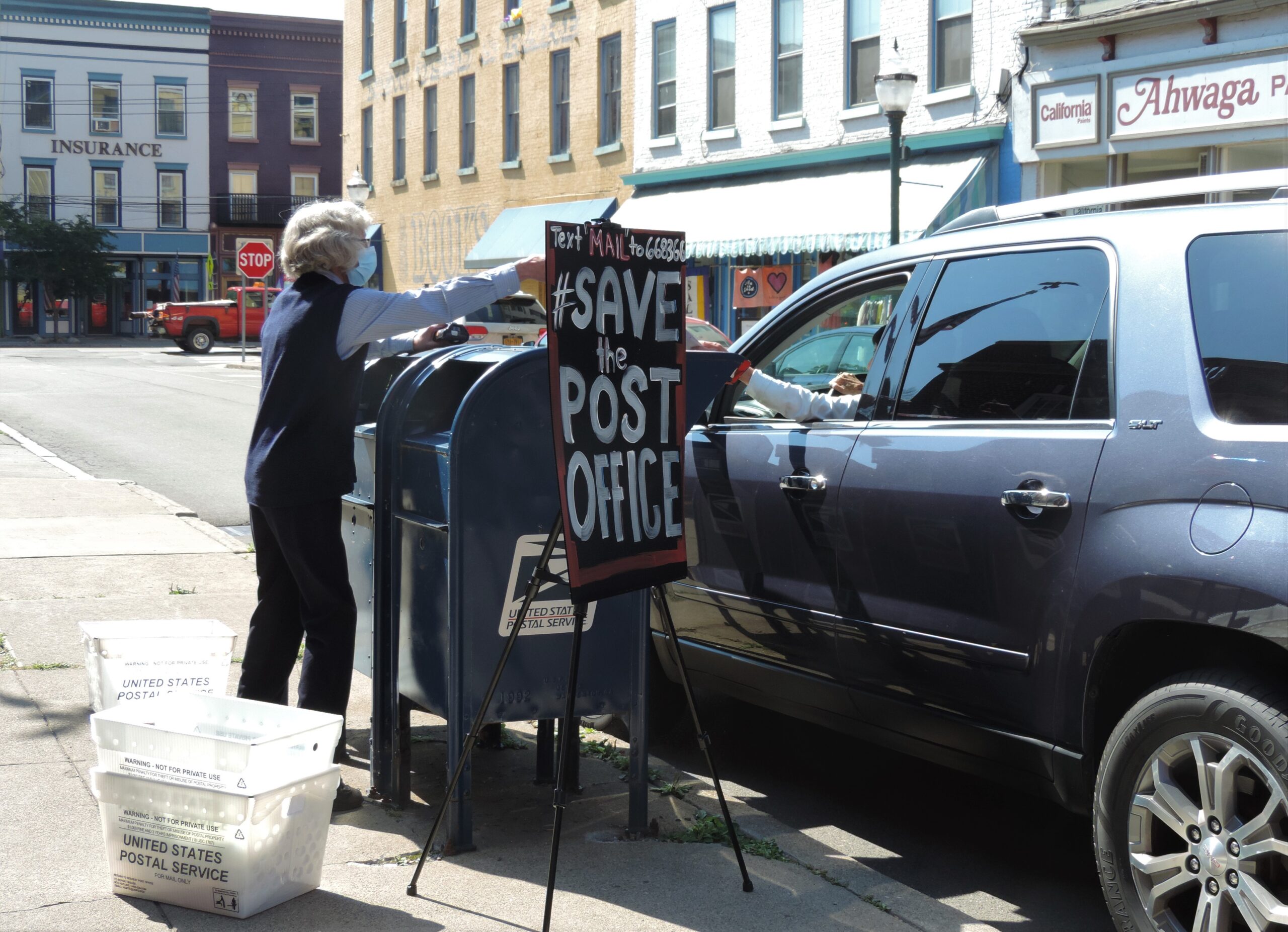Owego group hosts nationwide ‘Save the Post Office’ day Owego