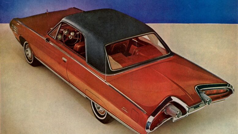 Collector Car Corner - The 1963-1964 Chrysler Turbine Car was ahead of its time  