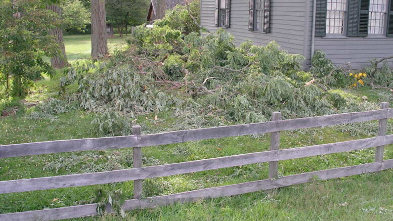 A Close Call for the Farmstead