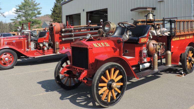 A fire truck’s incredible journey home