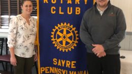 Sayre Rotary welcomes new member!