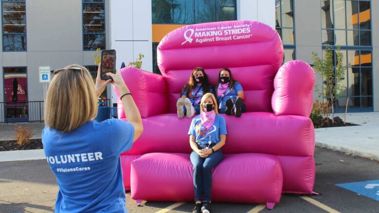 Visions Federal Credit Union raises over $12,600 for Making Strides Against Breast Cancer Campaign