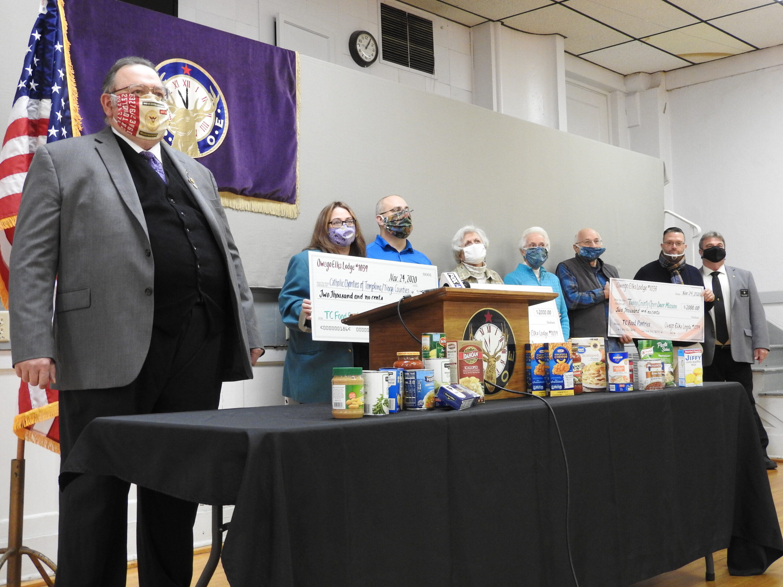 Elks Lodge offers a boost to area nonprofits this holiday season