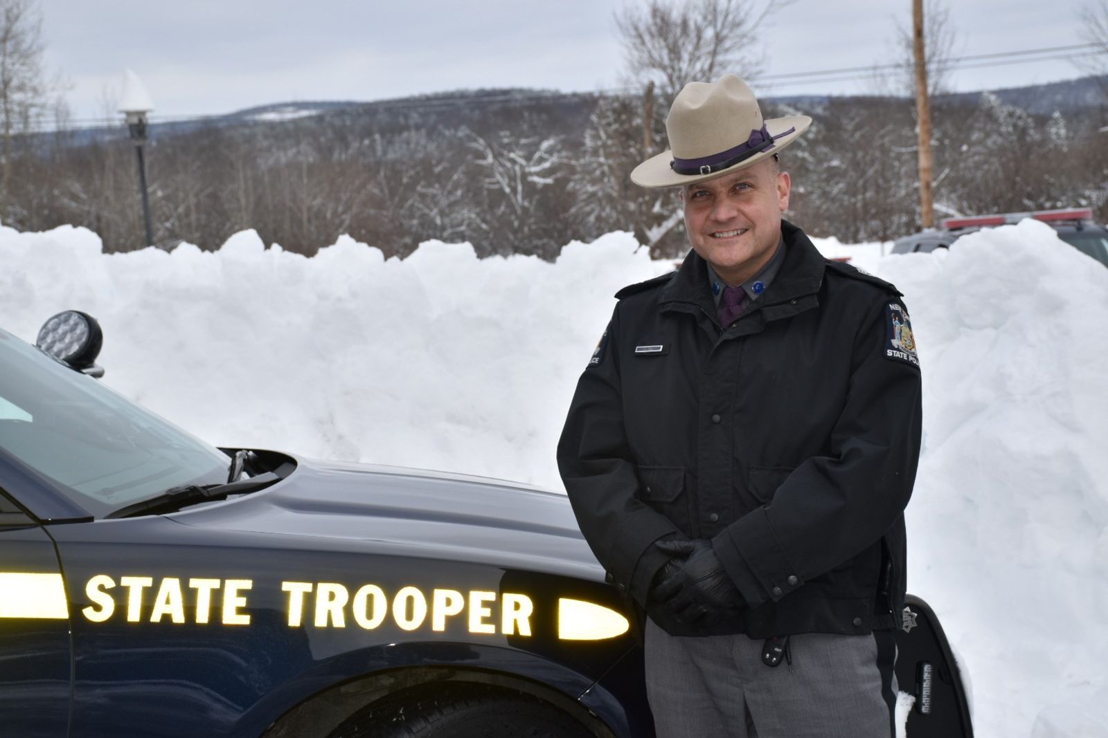 Driver stranded for hours in storm located by State Police Zone Sergeant