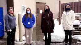 Visions FCU thanks UHS Senior Living Center staff