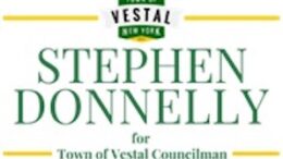 Stephen Donnelly announces candidacy for Town of Vestal Councilman