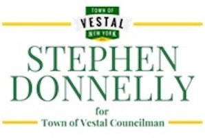 Stephen Donnelly announces candidacy for Town of Vestal Councilman