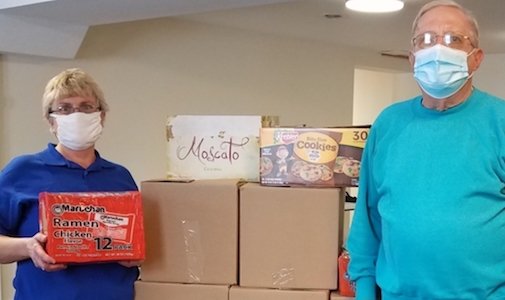 Vestal Elks donates to help out the Berkshire Pantry