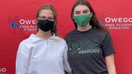 Two athletes sign on to continue athletic career