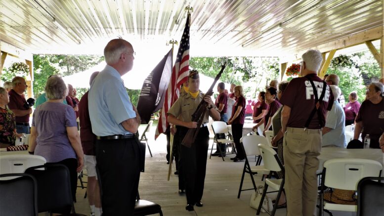 Pavilion dedicated to faithful servant