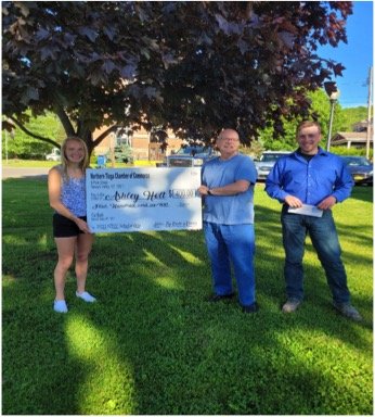 Ashley Holt recipient of Northern Tioga Chamber of Commerce Scholarship