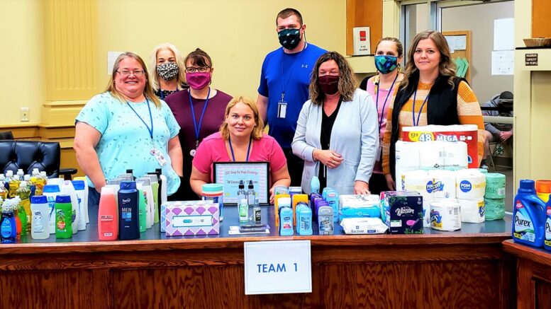 Tioga County employees collect items for Rural Ministry’s Soap for Hope Campaign 