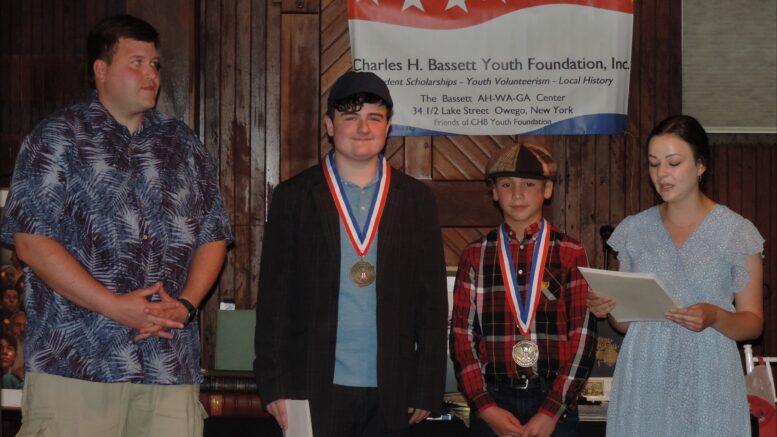 Two Owego youth receive presidential volunteer service awards