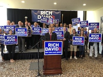 Rich David announces candidacy for New York State Senate
