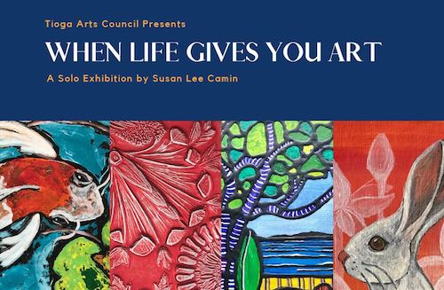 ‘When Life Gives You Art’ - A solo exhibition by Susan Lee Camin